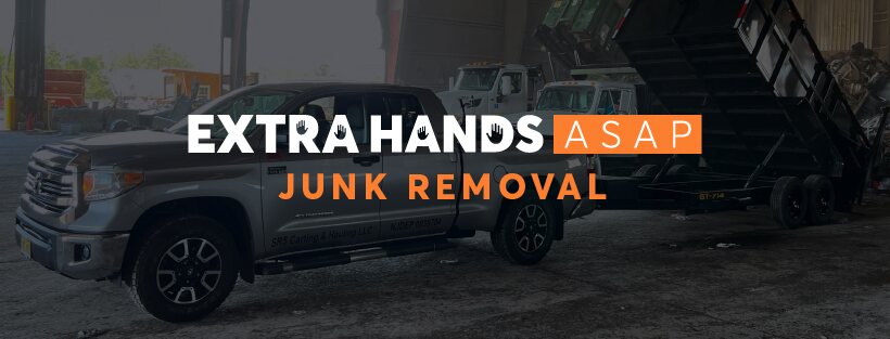ExtraHands ASAP truck and trailer ready for junk removal